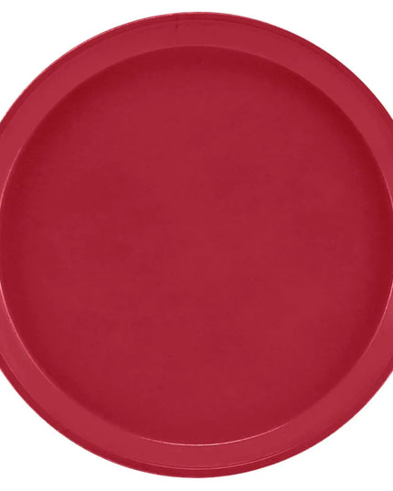 Khay Phục Vụ Tròn Cambro 1400221 Fiberglass 35.6 cm - Màu Ever Red