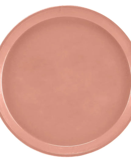 Khay Phục Vụ Tròn Cambro 1400409 Fiberglass 35.6 cm - Màu Blush