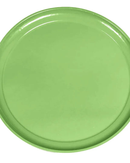 Khay Phục Vụ Tròn Cambro 1550113 40.6 cm - Thành Thấp, Sợi Thủy Tinh, Màu Limeade