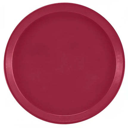 Khay Phục Vụ Tròn Cambro 1600505 Camtray 40.6 cm, Fiberglass, Đỏ Cherry