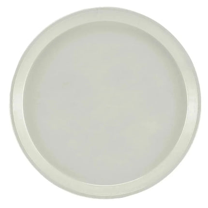 Khay Phục Vụ Tròn Cambro 1950101 Camtray 49.5 cm - Thành Thấp, Fiberglass, Màu Antique Parchment