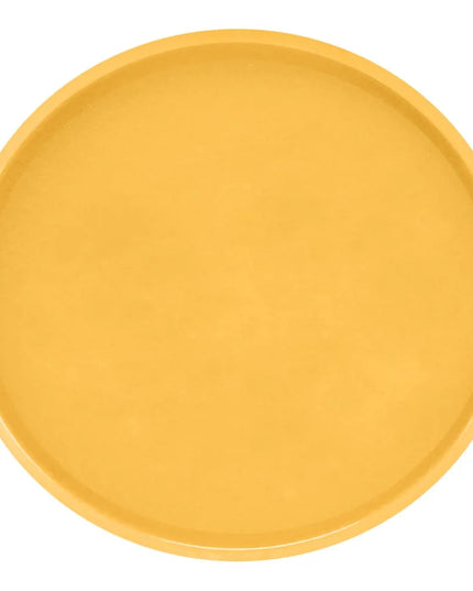 Khay Phục Vụ Tròn Cambro 1950171 Camtray 49.5 cm - Thành Thấp, Fiberglass, Màu Tuscan Gold