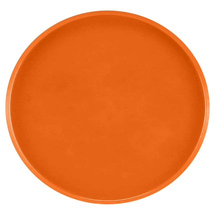 Khay Phục Vụ Tròn Cambro 1950220 Fiberglass Thấp 49.5 cm - Màu Cam Citrus