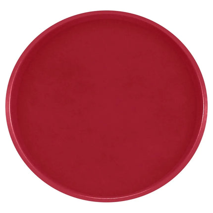 Khay Phục Vụ Tròn Cambro 1950221 Fiberglass Thấp 49.5 cm - Màu Đỏ Ever Red