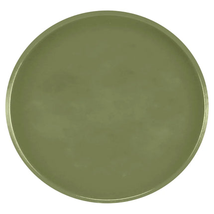 Khay Phục Vụ Tròn Cambro 1950428 Fiberglass Thấp 49.5 cm - Màu Xanh Olive