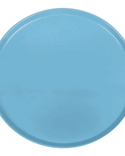 Khay Phục Vụ Tròn Cambro 1950518 Fiberglass Thấp 49.5 cm - Màu Xanh Robin Egg
