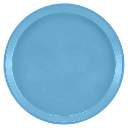 Khay Phục Vụ Tròn Camtray Cambro 900518 22.9 cm, Fiberglass, Màu Robin Egg Blue