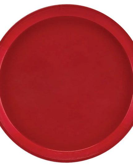 Khay Phục Vụ Tròn Camtray Cambro 900521 22.9 cm, Fiberglass, Màu Cambro Red