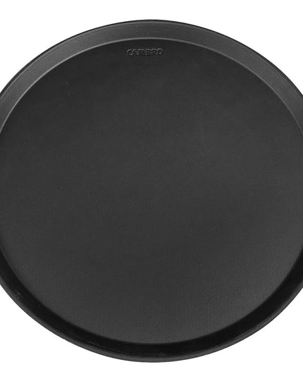 Khay Phục Vụ Tròn Camtread Cambro 1800CT110 45.7 cm, Sợi Thủy Tinh, Đen Mờ
