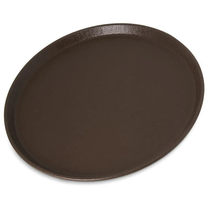 Khay Phục Vụ Tròn Carlisle 1400GR2076 Griptite™ 2 35.6 cm - Fiberglass, Màu Nâu