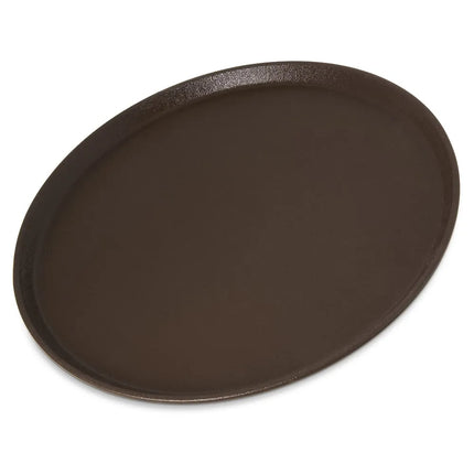 Khay Phục Vụ Tròn Carlisle Griptite™ 2 1600GR2076 40.6 cm - Fiberglass, Màu Nâu