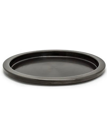Khay Phục Vụ Tròn Front Of The House RRT011BKS21 35.6 cm, Inox, Bề Mặt Nhám Đen