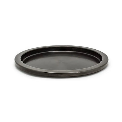 Khay Phục Vụ Tròn Front Of The House RRT011BKS21 35.6 cm, Inox, Bề Mặt Nhám Đen