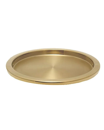 Khay Phục Vụ Tròn Front Of The House RRT011GOS21 35.6 cm, Inox, Đồng Thau Nhám