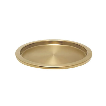 Khay Phục Vụ Tròn Front Of The House RRT011GOS21 35.6 cm, Inox, Đồng Thau Nhám