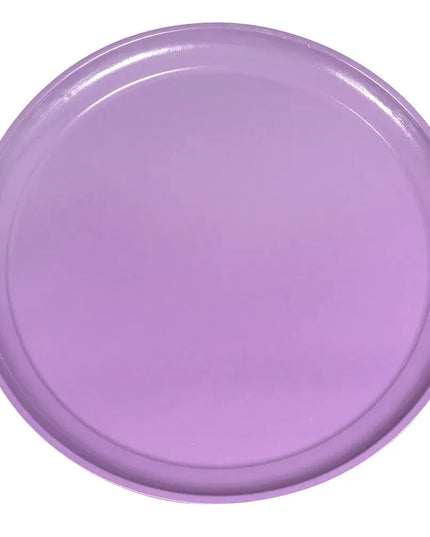 Khay Phục Vụ Tròn Thấp Cambro 1950551 49.5 cm, Sợi Thủy Tinh, Tím Grape