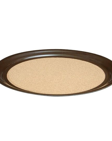 Khay Phục Vụ Tròn Vollrath 86341 40.6 cm - Lót Bần, Laminate, Màu Nâu