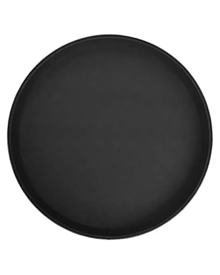 Khay Phục Vụ Tròn Winco TFG-11K 27.9 cm - Sợi Thủy Tinh, Màu Đen