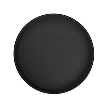 Khay Phục Vụ Tròn Winco TFG-11K 27.9 cm - Sợi Thủy Tinh, Màu Đen