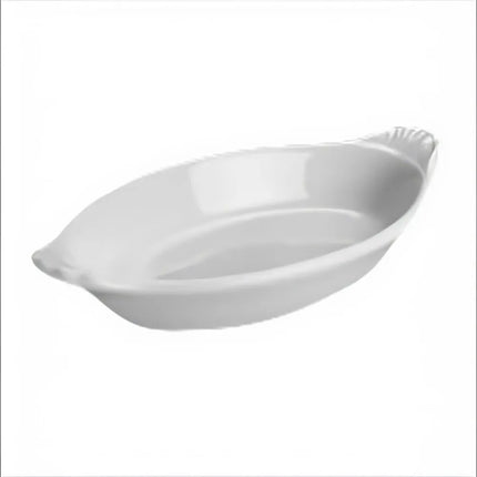 Khay Rarebit/Au Gratin Oval Hall China HL5200ABWA 177 ml Sứ Trắng Sáng