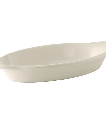 Khay Rarebit Oval Tuxton BEN-080 Gốm Trắng 240 ml