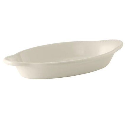 Khay Rarebit Oval Tuxton BEN-080 Gốm Trắng 240 ml