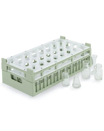 Khay Rửa Bát Vollrath 5281510 Nửa Khổ, 32 Ngăn, Thấp, Màu Xanh Lá
