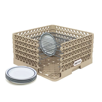 Khay Rửa Bát Vollrath PM1412-6 14 Đĩa, 6 Thanh Nối, Be
