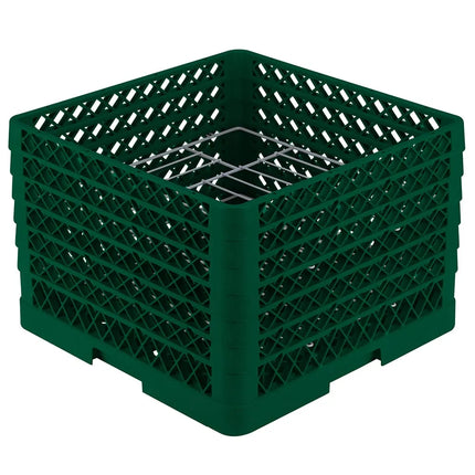 Khay Rửa Bát Vollrath PM1412-6 14 Đĩa, 6 Thanh Nối, Xanh Lá