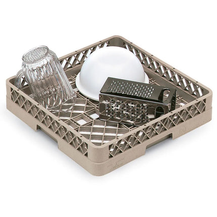 Khay Rửa Chén Cỡ Lớn Vollrath TR1 - Đáy Mở Vách Mở, Be