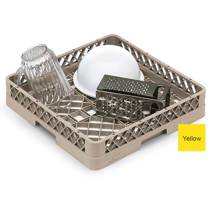 Khay Rửa Chén Cỡ Lớn Vollrath TR1 - Đáy Mở Vách Mở, Vàng