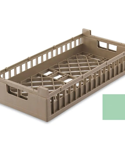 Khay Rửa Chén Dạng Mở Vollrath 5280311 - Cực Cao, Cỡ Nửa, Xanh Lá