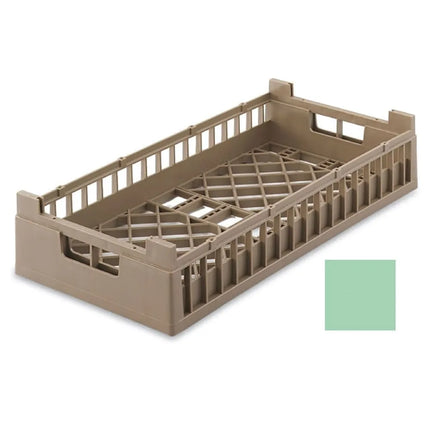 Khay Rửa Chén Dạng Mở Vollrath 5280311 - Cực Cao, Cỡ Nửa, Xanh Lá