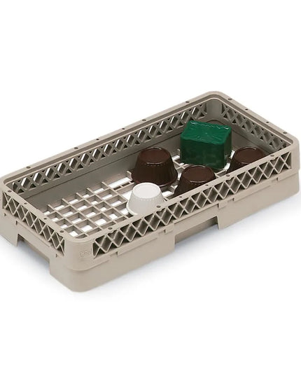 Khay Rửa Chén Lưới Hở Vollrath HR1AAA Nửa Khay, 3 Thanh Nối, Nhựa, Màu Be