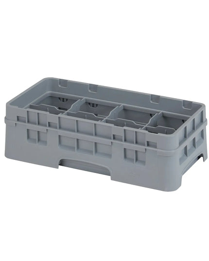 Khay Rửa Ly Camrack Cambro 8HS1114151 Nửa Khay, 6 Thanh Nối, 8 Ngăn, Màu Xám Nhạt