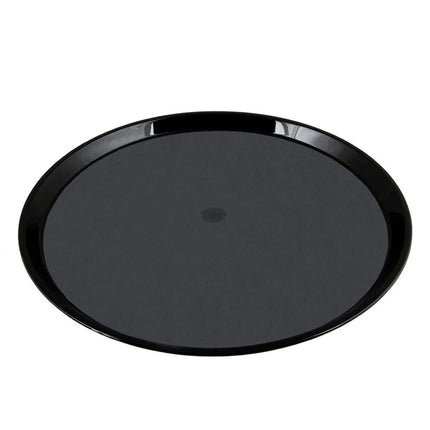 Khay Tròn Cambro PT1600110 40.6 cm - Polytread, Màu Đen