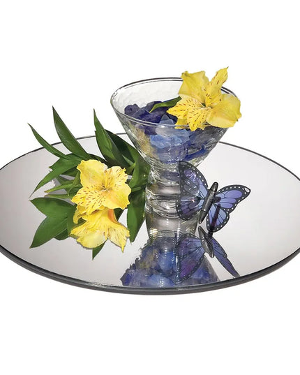 Khay Tròn Gương Cal-Mil GT12 Không Viền, Kính 30.5 cm
