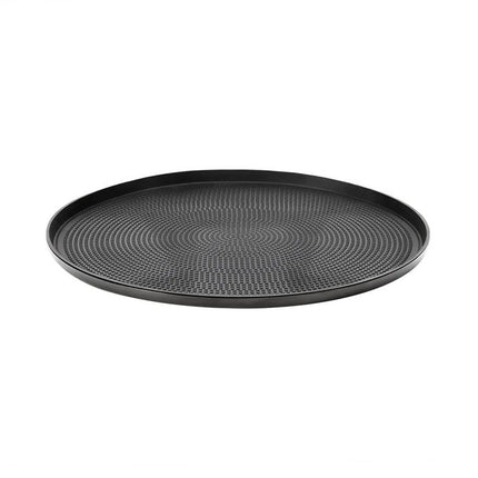 Khay Tròn Modern Edge Service Ideas TRME14RIBX Thép Không Gỉ Màu Đen Onyx 35.6 cm
