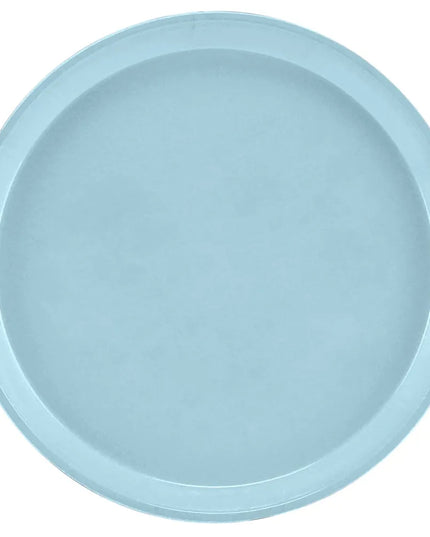 Khay Tròn Phục Vụ Cambro 1100177 Fiberglass 27.9 cm - Xanh Trời