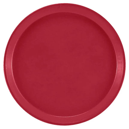 Khay Tròn Phục Vụ Cambro 1100221 Fiberglass 27.9 cm - Đỏ Ever Red