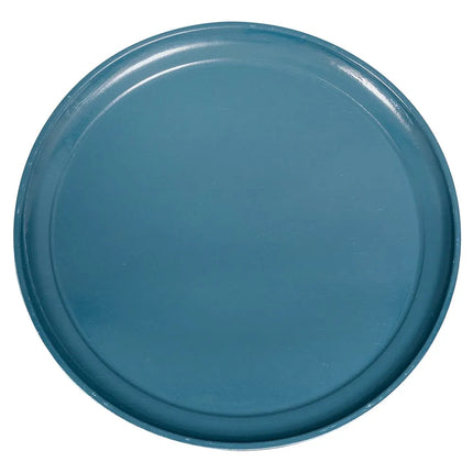 Khay Tròn Phục Vụ Cambro 1550401 Thấp Profile Fiberglass 40.6 cm - Xanh Đá Phiến