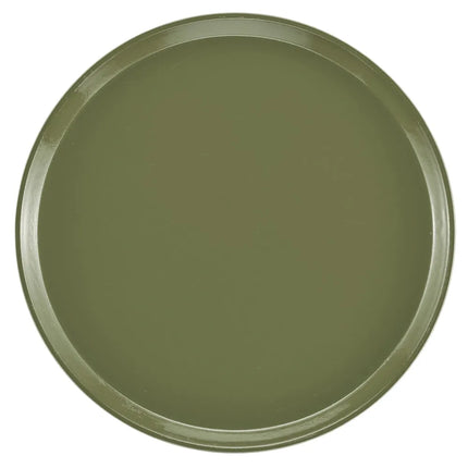 Khay Tròn Phục Vụ Cambro 1600428 Fiberglass 40.6 cm - Màu Xanh Olive