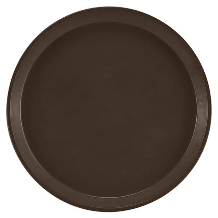 Khay Tròn Phục Vụ Cambro 900116 Fiberglass 22.9 cm - Màu Nâu Brazil Brown