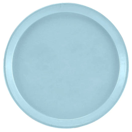 Khay Tròn Phục Vụ Cambro 900177 Fiberglass 22.9 cm - Màu Xanh Sky Blue