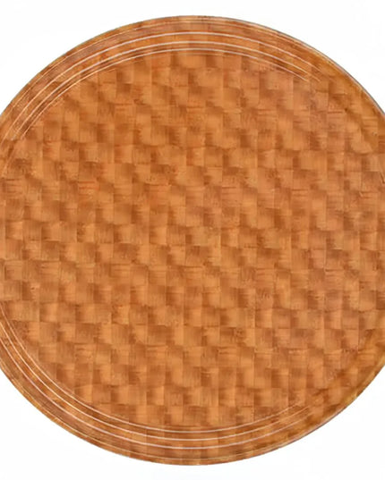 Khay Tròn Phục Vụ Cambro 900302 23 cm - Fiberglass, Vân Light Basketweave