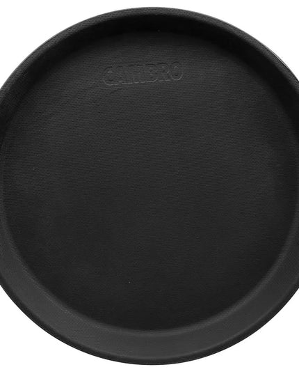 Khay Tròn Phục Vụ Cambro 900CT110 23 cm - Fiberglass, Màu Black Satin