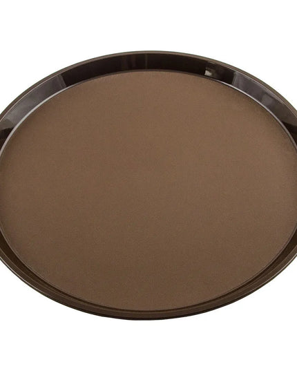 Khay Tròn Polytread Cambro PT1400167 36 cm - Màu Nâu