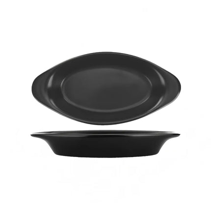 Khay Welsh Rarebit Oval ITI WRO-8-BC Gốm Đen 240 ml