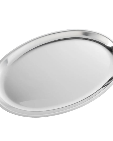 Khay Xèo Oval Winco SIZ-11 27.9 cm, Thép Không Gỉ