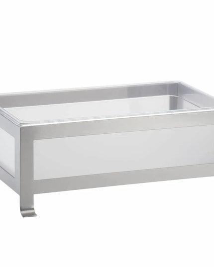 Khung Đá Chữ Nhật Cal-Mil 1582-12-33 53.3 cm Dài x 30.5 cm Rộng x 21 cm Cao, Nhựa, Trong Suốt